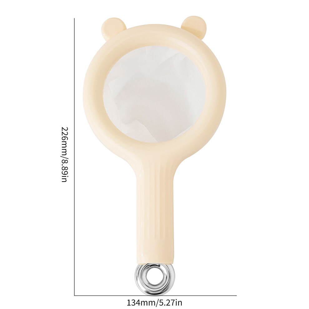 (a-champagne) Ultra Fine Mesh Strainer Flour Sieve With Handle 2pcs Colander for Filter Juice Baby Food Soy Milk Wine Kitchen Accessories-image-OPC-PBQ8MVK-NEW