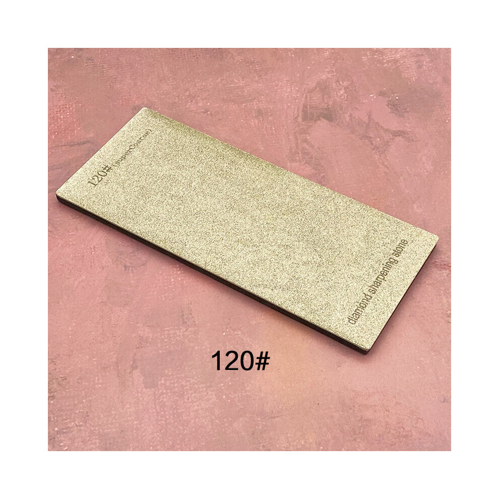 (A-120 Grit) New Hot 170*75Mm Diamond Knife Sharpener Sharpening Stone Big Grinder Grindstone Fine Grinding Whetstone Kitchen Tools Grind 4856906284312