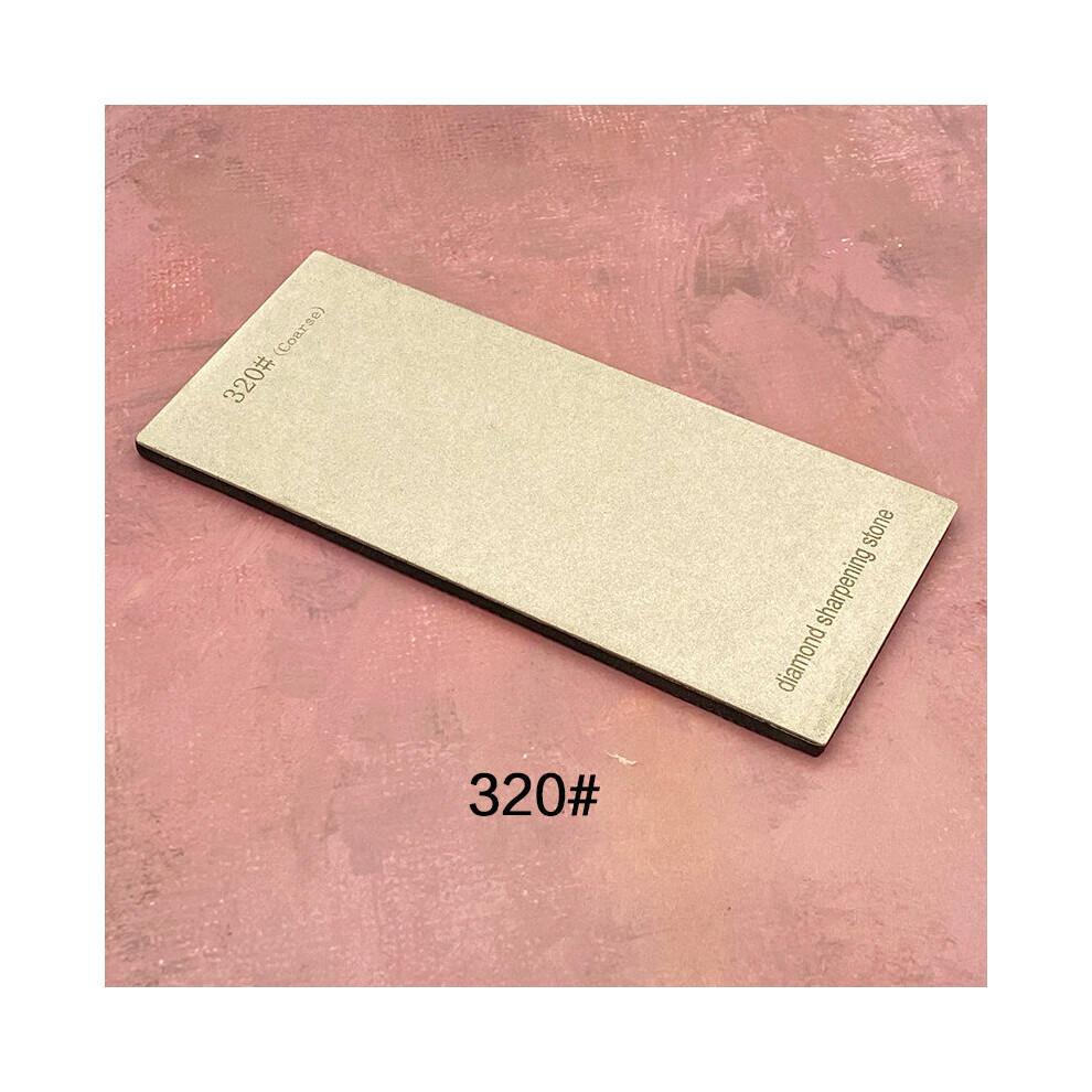 (A-320 Grit) New Hot 170*75Mm Diamond Knife Sharpener Sharpening Stone Big Grinder Grindstone Fine Grinding Whetstone Kitchen Tools Grind 4856906284404