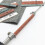 (a-4pcs) knife sharpener knife sharpening system sharpening stone grinding  angled whetstone soaking water White corundum kitchen Tool 6