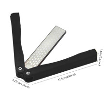 (a-2 XL) Double Sided Folded Pocket Sharpener Diamond Knife Sharpening Kitchen Handheld Whetstone Household Tools Home for Hiking