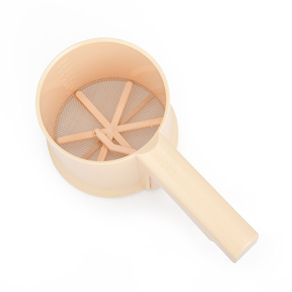 Handhold Flour Sieve Kitchen Fine Mesh Flour Sifter Professional Round Sieve Strainer Sifters for Kitchen Baking-image-OPC-PBQ8NKS-NEW