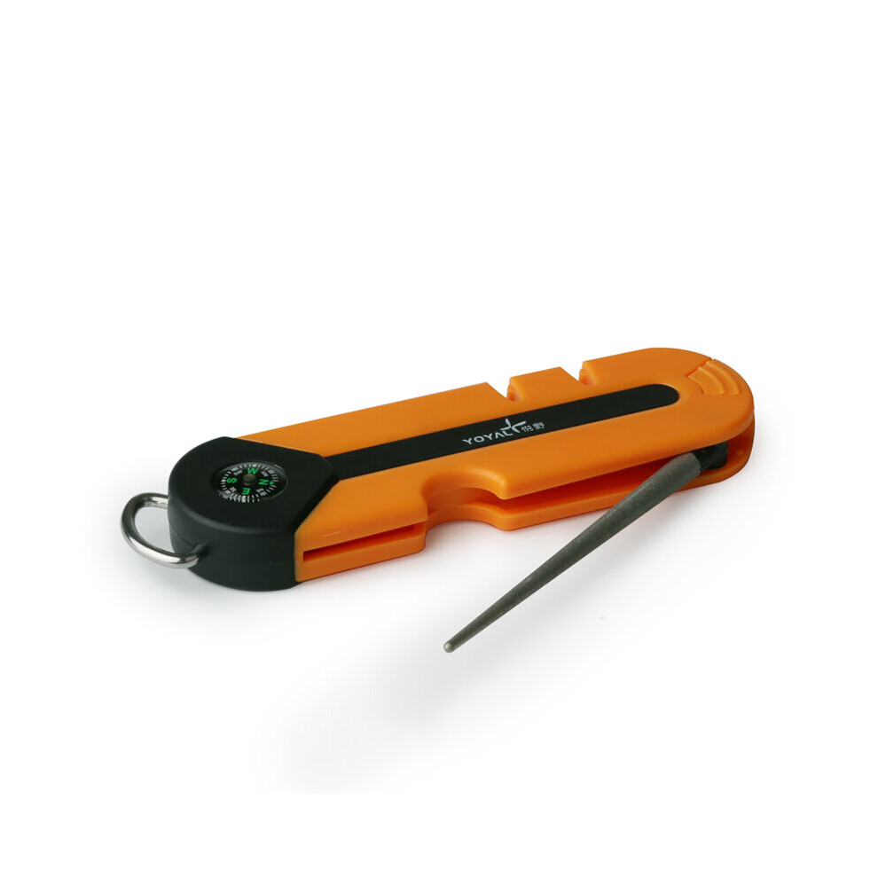 (A-T1808 Sharpener) Taidea Professional Outdoor Knife Sharpener Multifunction Kitchen Sharpening Stone Grinder Knives Ceramic Sharpener Tool 4856906282271