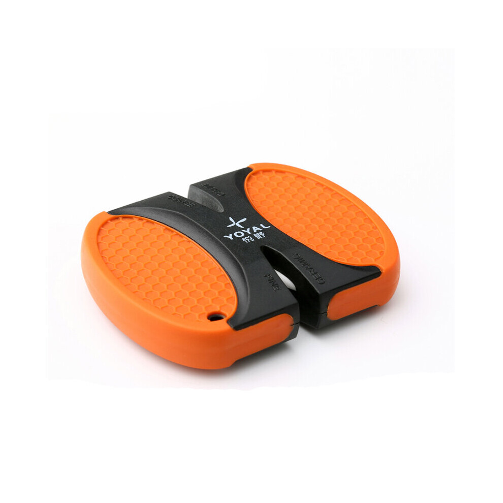 (A-T1301 Sharpener) Taidea Professional Outdoor Knife Sharpener Multifunction Kitchen Sharpening Stone Grinder Knives Ceramic Sharpener Tool 4856906282240