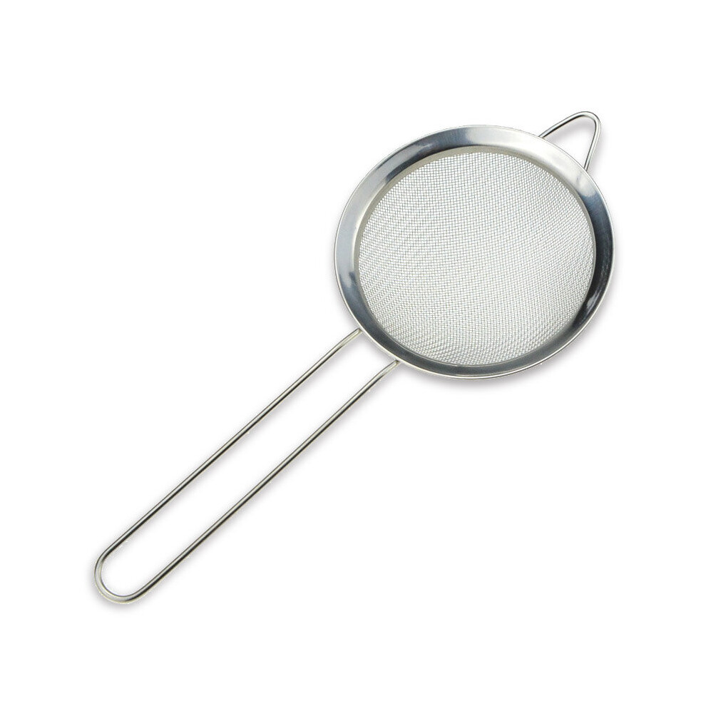 (a-A 10cm) 7/10/12/14/16/18cm Stainless Steel Mesh Oil Strainer High Quality Flour Sifter Sieve Colanders Diy Kitchen Accessories-image-OPC-PBQ8PQC-NEW