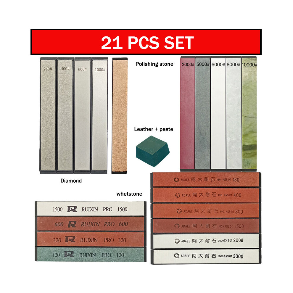 (A-6You 5P 4J 4Y Pg As Photo) Diamond White Corundum Fixed Angle Sharpener Whetstone Knife Sharpener Daily Sharpening Polishing Correction Stone 4856906283629