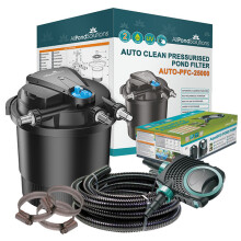 AllPondSolutions 25000L Pressurised Pond Filter Kit AUTO-PFC-25000-KIT