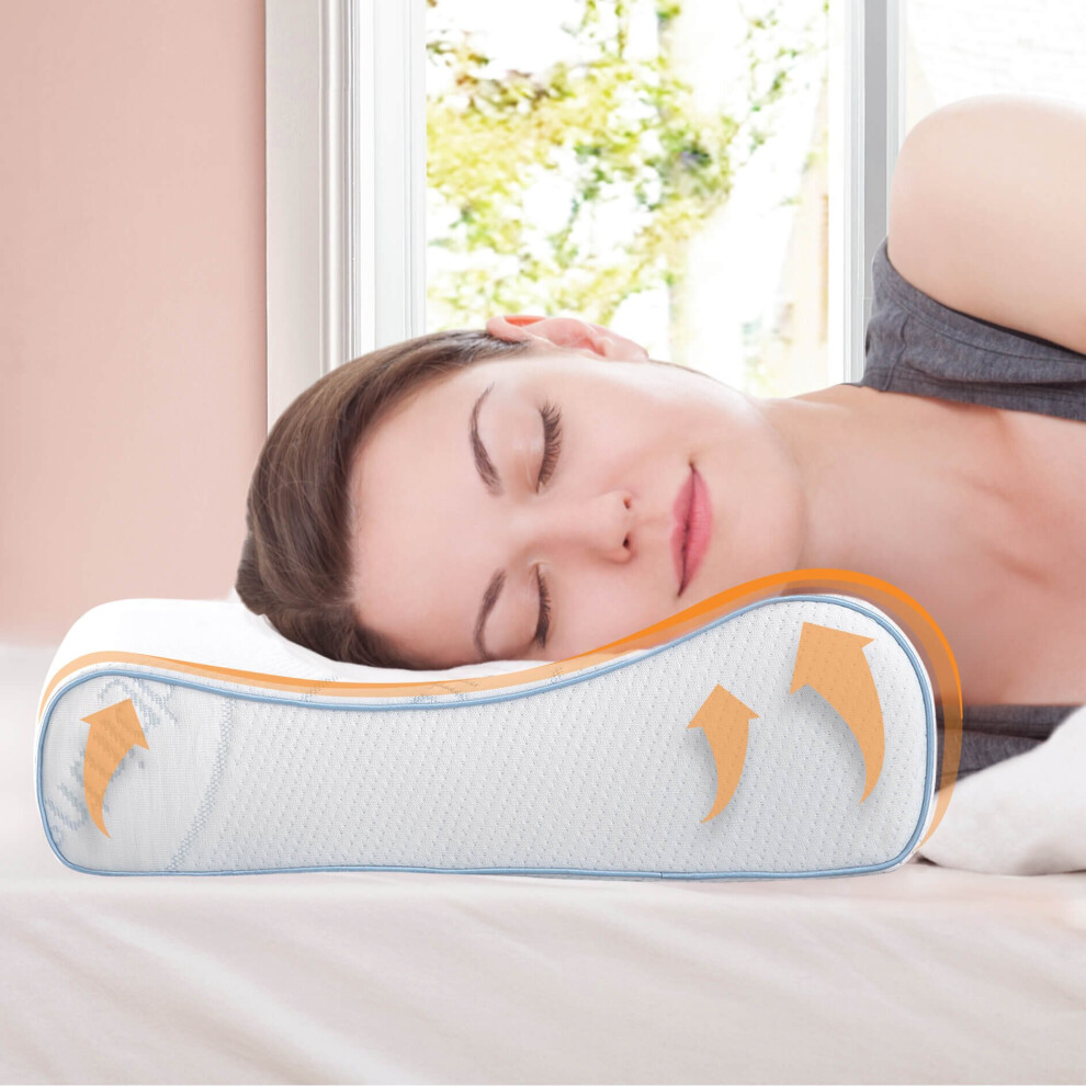 Silentnight Impress Memory Foam Contour Pillow