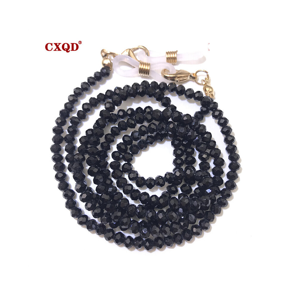 Multicoloured Reading Glasses Chain For Women Sunglasses Cords 3Mm Electroplated Lanyard Beaded Eyewear Masks Gift