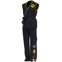 ( 140cm) Kid's Longwei boy taekwondo clothing cos clothing cobra karate training clothing