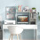 Costway Desk Bookshelf Storage Organizer Display Shelf Rack for Dorm or Office 7