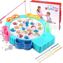 Elektrisches Angelspielzeug mit Musik, pädagogisches Angelspielzeug für Kinder