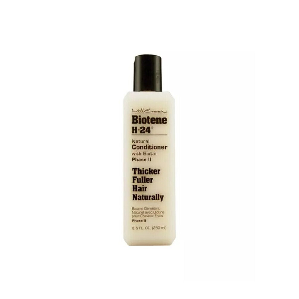 Mill Creek Botanicals Biotin H-24 Natural Conditioner With Biotin Phase II 250 mL