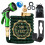 (100FT+10 Mode) Expandable Garden Hose Flexible Water Pipe 10 Pattern Spray Gun 1
