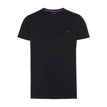 BNWOT Tommy Hilfiger Jeans Flag logo crew neck t-shirt Black Auth Cotton XL NICE