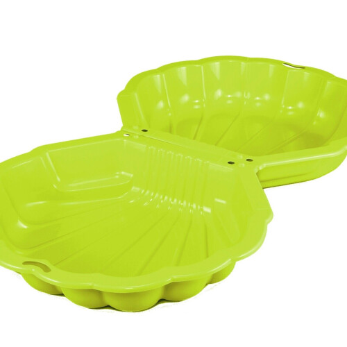 (2 Green) Plastic Sandpit Garden Fun Paddling Pool Sand Pit 1