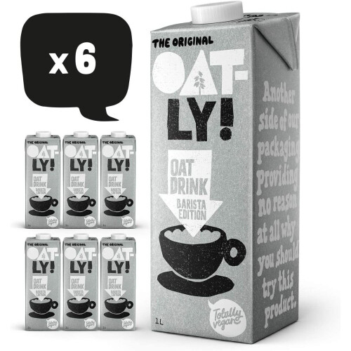 OATLY Oat Drink Barista Edition, 6 x 1L 1