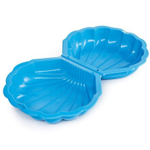 (2 Blue) Plastic Sandpit Garden Fun Paddling Pool Sand Pit