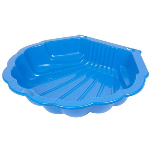 (Blue) Plastic Sandpit Garden Fun Paddling Pool Sand Pit 1