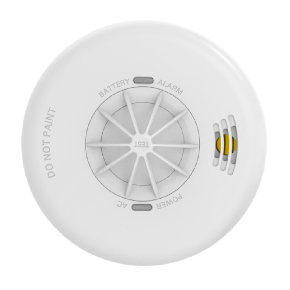 Green Lighting GL-P102 Mains Heat Alarm with 9v Battery Back-Up