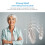 Digital BTE Rechargeable Hearing Amplifier Adjustable Volume Sound Voice Behind Ear Hearing Aid 7