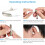 Digital BTE Rechargeable Hearing Amplifier Adjustable Volume Sound Voice Behind Ear Hearing Aid 3
