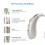 Digital BTE Rechargeable Hearing Amplifier Adjustable Volume Sound Voice Behind Ear Hearing Aid 5