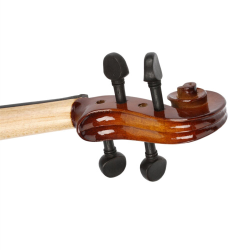 Natural 1/4 Size Acoustic Violin + Case + Bow + Rosin Beginner Student 2