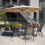 Living And Home Set of 2 Metallic-Frame Fabric Foldable Chairs 7