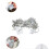 (Yellow	) 3.5M Droop icicle string LED FairyLight Xmas Decor 10