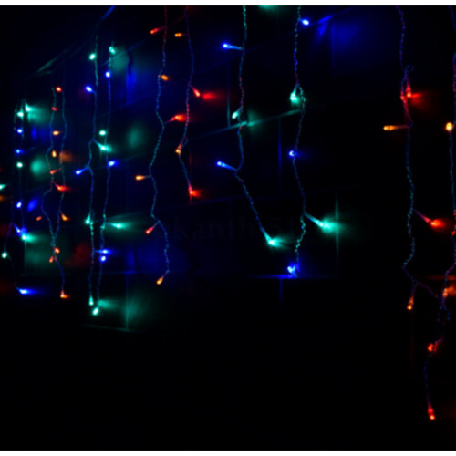 (Color) 3.5M Droop icicle string LED FairyLight Xmas Decor