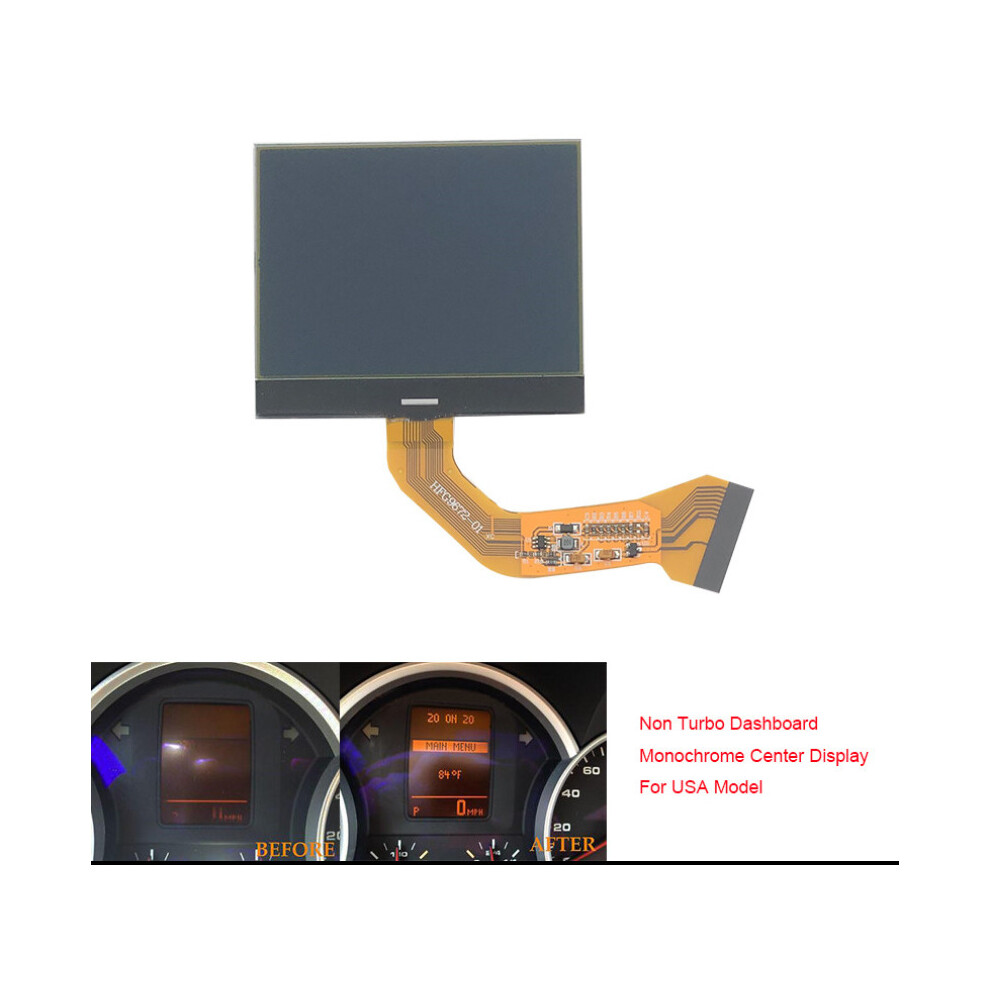 Vw Touareg Porsche Cayenne Lcd Display Screen Dashboard Pixel Repair 5701510970344