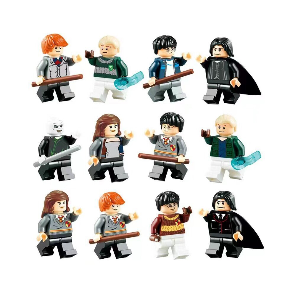 Photos - Action Figures / Transformers 12 PCS Harry Potter building block character Hermione Snaplane Voldemort movie Yes151