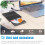 External CD/DVD Drive for Laptop,USB 3.0 Ultra-Slim Portable,CD Burner External Disk Drive Optical Compatible with Desktop Mac,Windows 11/10/8/7 Linux 11