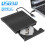 External CD/DVD Drive for Laptop,USB 3.0 Ultra-Slim Portable,CD Burner External Disk Drive Optical Compatible with Desktop Mac,Windows 11/10/8/7 Linux 10
