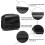 (Black, 14 inch) One Or Four Pieces Lightweight PP Hard Shell Suitcase With TSA Lock 4