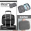 (Black, 14 inch) One Or Four Pieces Lightweight PP Hard Shell Suitcase With TSA Lock 5