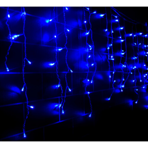 (Blue	) 3.5M Droop icicle string LED FairyLight Xmas Decor