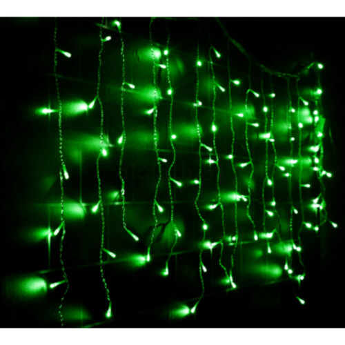 (Green	) 3.5M Droop icicle string LED FairyLight Xmas Decor