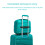 (Blue, 14 inch) One Or Four Pieces Lightweight PP Hard Shell Suitcase With TSA Lock 6