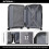 (Black, 28 inch) One Or Four Pieces Lightweight PP Hard Shell Suitcase With TSA Lock 10