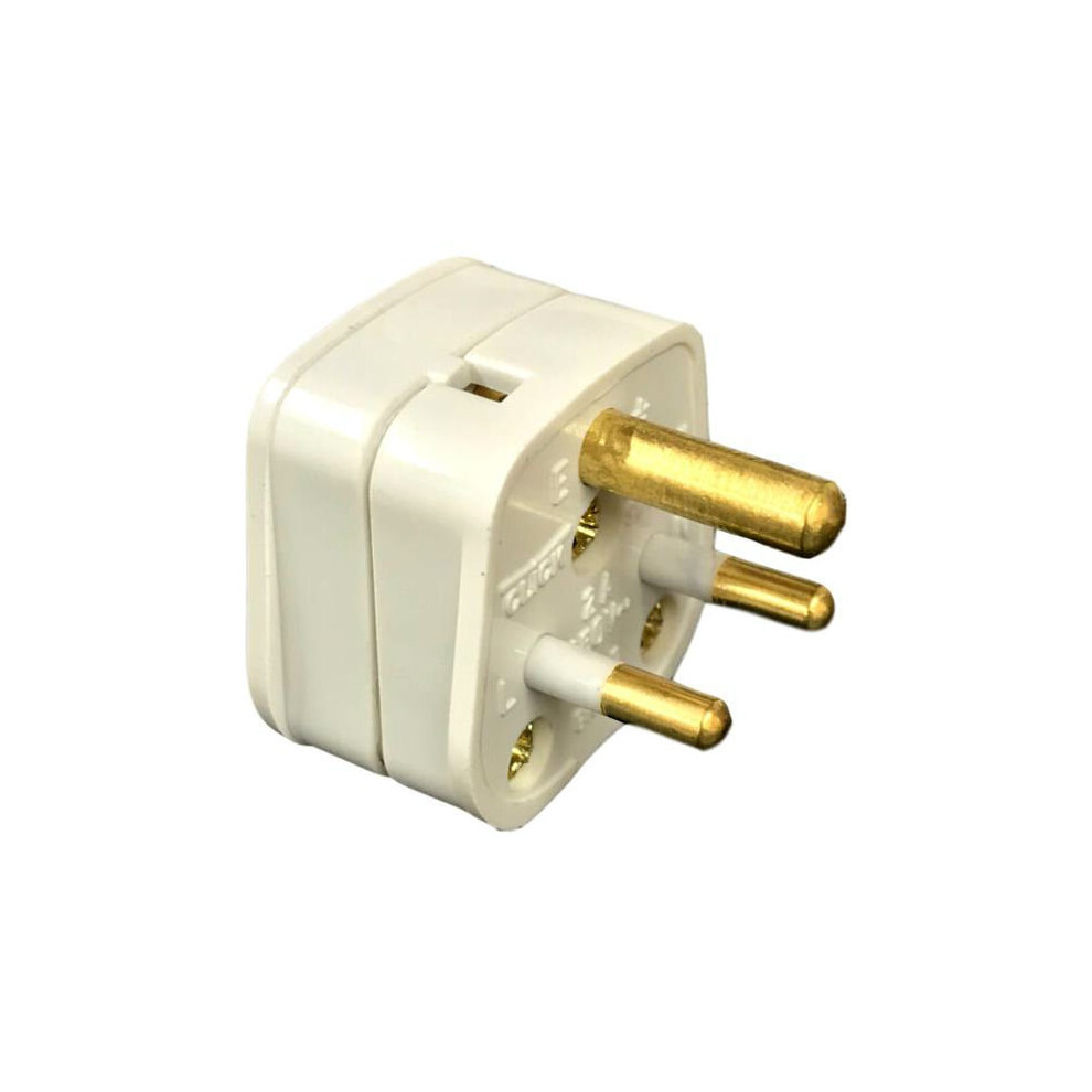 Click Pa165 Round Pin Plug - 2 Amp 5055112871692