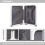 (White, 24 inch) One Or Four Pieces Lightweight PP Hard Shell Suitcase With TSA Lock 11