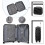 (Black, 14/20 inch) One Or Four Pieces Lightweight PP Hard Shell Suitcase With TSA Lock 6