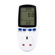Electricity Usage Monitor LCD Power Meter 7 Monitoring Modes