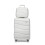 (White, 14/20 inch) One Or Four Pieces Lightweight PP Hard Shell Suitcase With TSA Lock 3