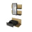 (Dark Grey & Oak) Alloro Dresuar with Drawer and Mirror 5