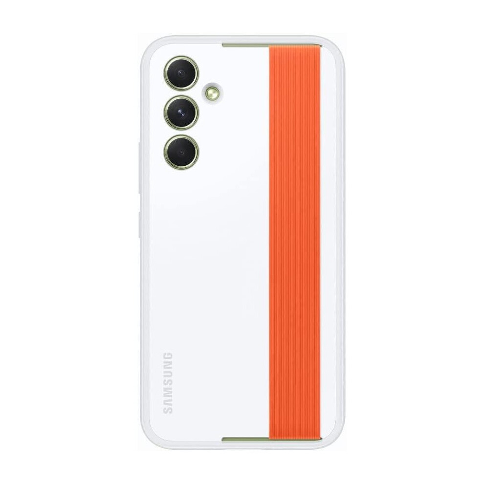 Samsung Galaxy A54 5G Haze Grip Case White - Ef-Xa546cwegww