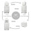 (White, 14/20 inch) One Or Four Pieces Lightweight PP Hard Shell Suitcase With TSA Lock 6