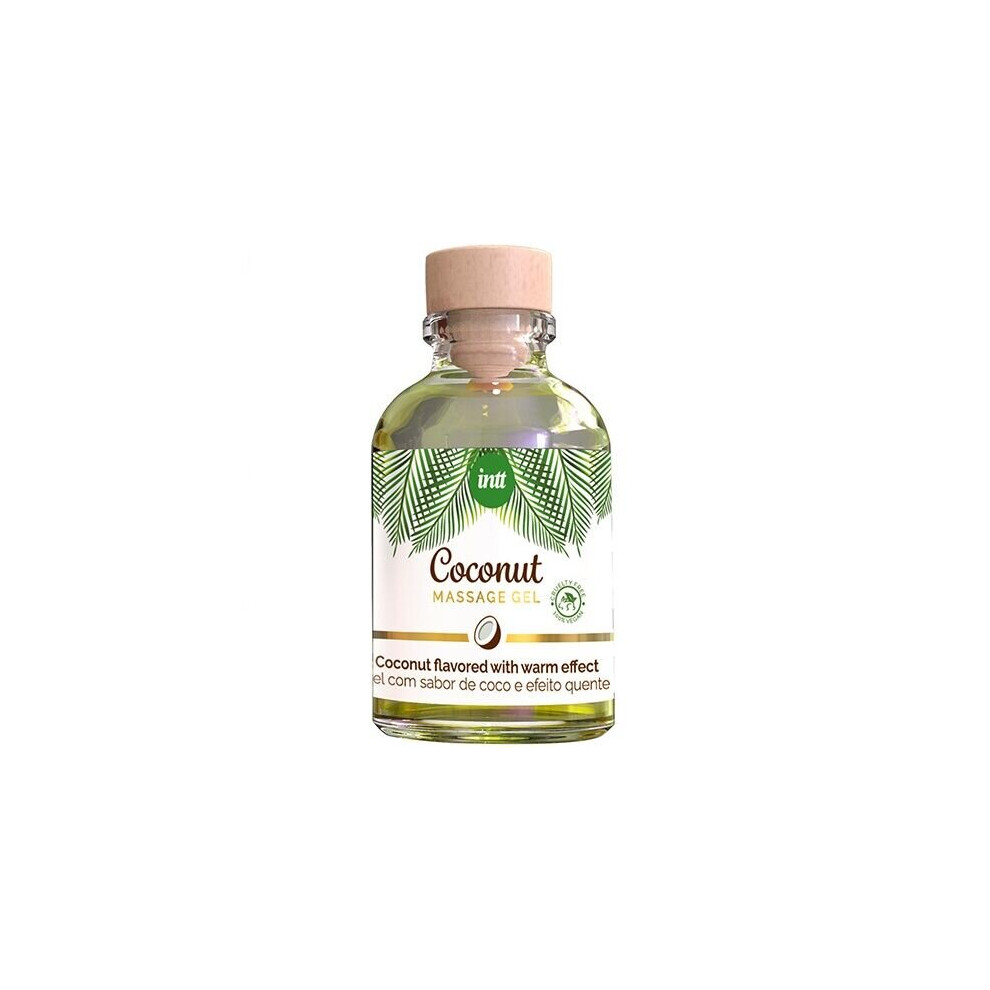 Intt - Vegan Massage Gel With Coconut Flavor And Heating Effect
